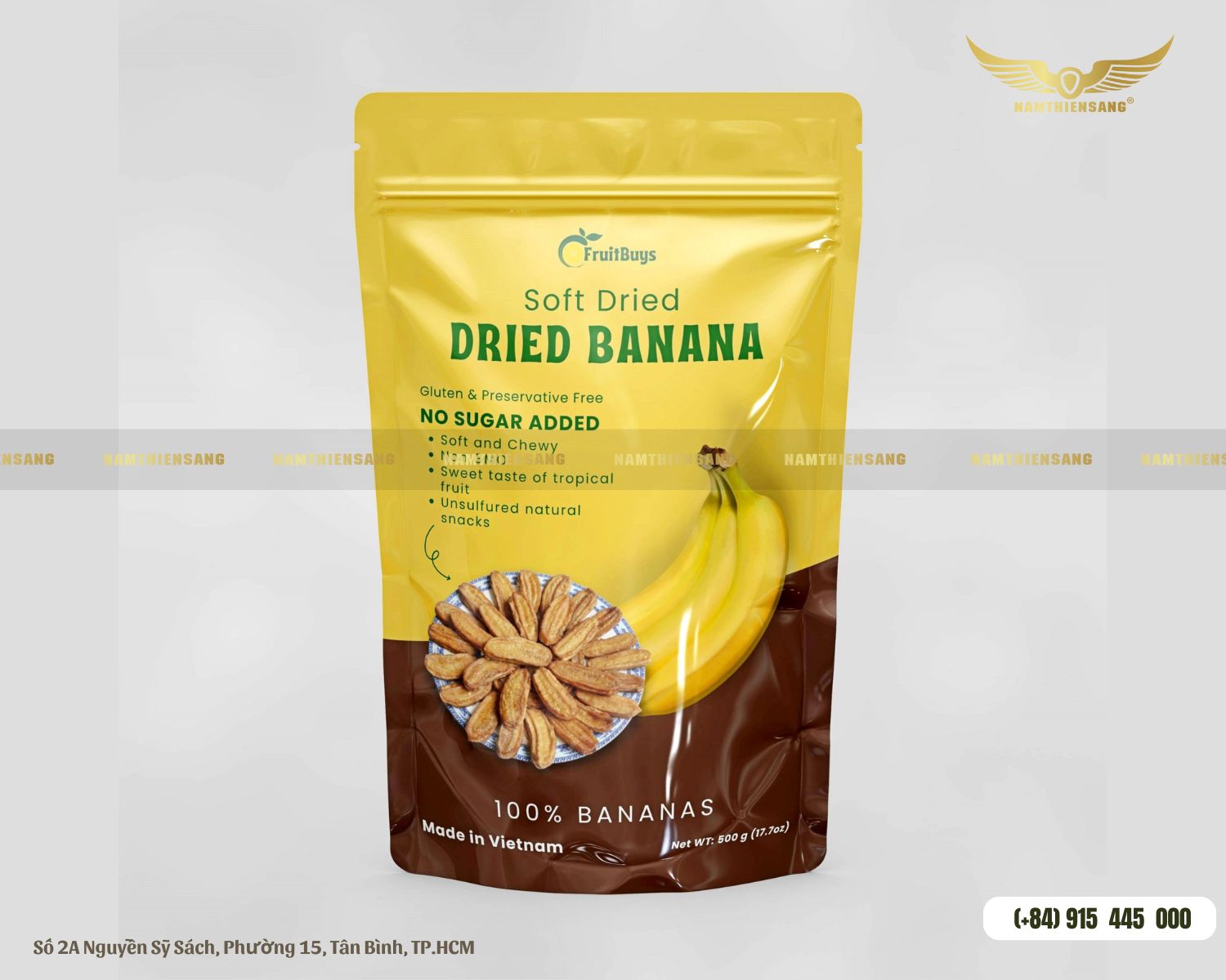 Lưu Ý Khi Lựa Chọn Bao Bì Chuối Sấy